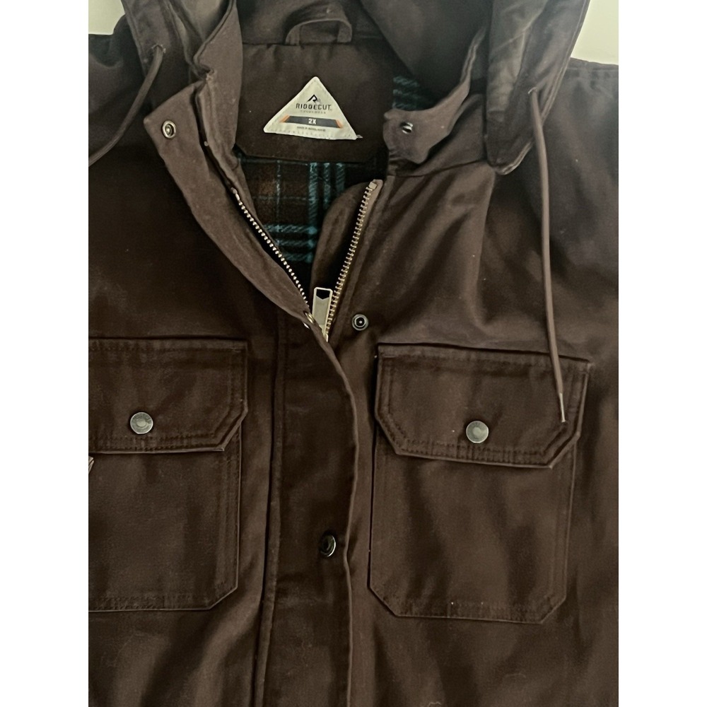 Ridgecut Women's Quilted Fleece-Lined Sand Duck Barn Coat Size 2XL - Picture 8 of 11